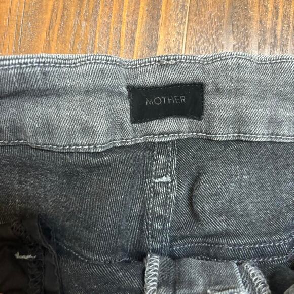 Mother The Looker High-Rise Stretchy Skinny Jeans Gray Color– Size 32 - Picture 4 of 8
